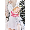 Baby Winter Magic Intarsia Sweater Dress, Pink - Dresses - 4