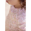 Baby Floral Print Peter Pan Collar Dress, Pink - Dresses - 6