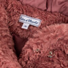 Baby Faux Fur Hooded Coat, Old Rose - Coats - 3