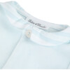 Baby Bunny Pocket Long Sleeve Footed Pajamas, Blue - Pajamas - 3