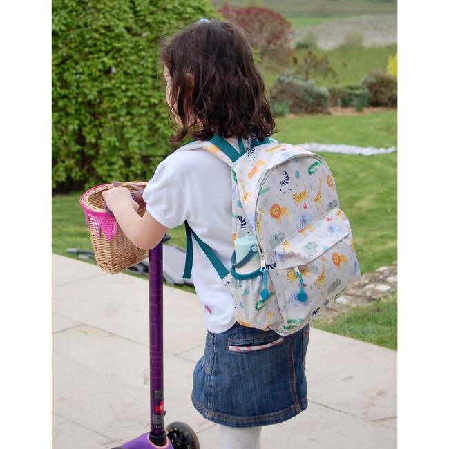 Little Lund Backpack, Safari - Backpacks - 4