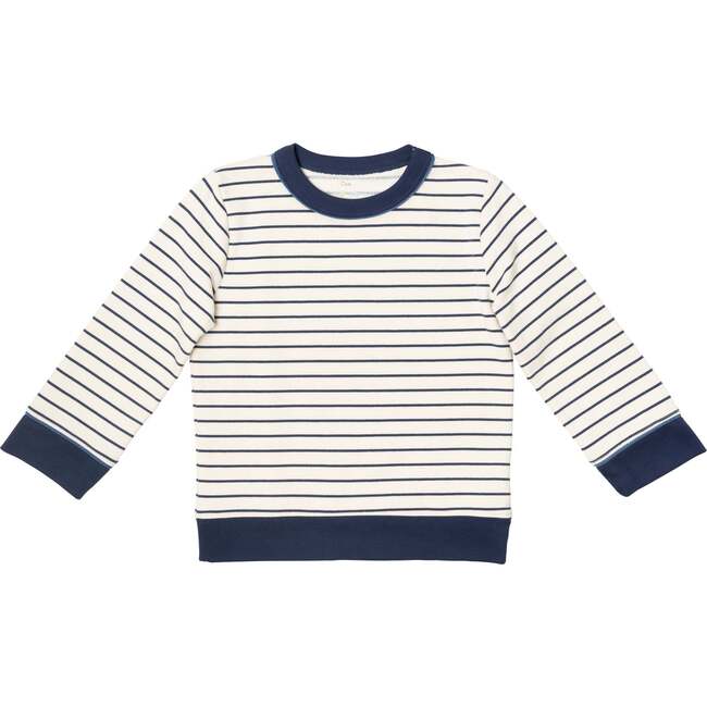 Remy Sweatshirt, Navy French Stripe