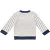 Remy Sweatshirt, Navy French Stripe - Sweatshirts - 2