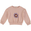 Lila Sweatshirt, Pink - Sweaters - 1 - thumbnail