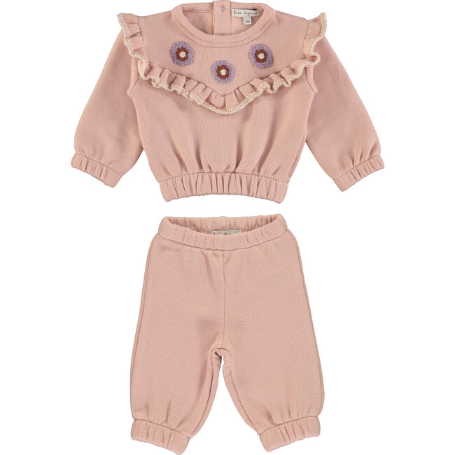 Lila Sweat Set, Pink