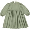 Iris Dress, Green - Dresses - 1 - thumbnail