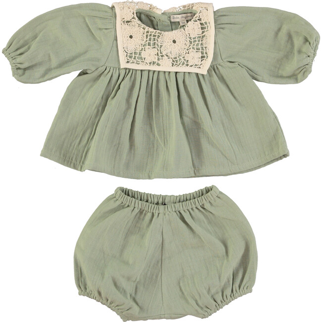 Iris Baby Set, Green