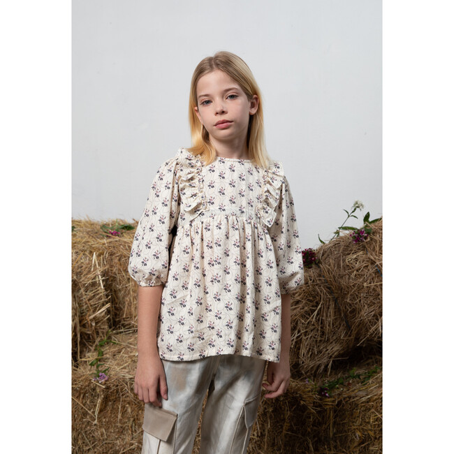 Colette Blouse, Floral - Blouses - 2