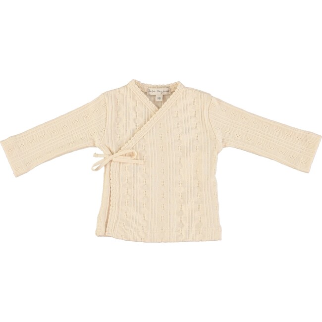 Bebe Wrap Tee, Natural