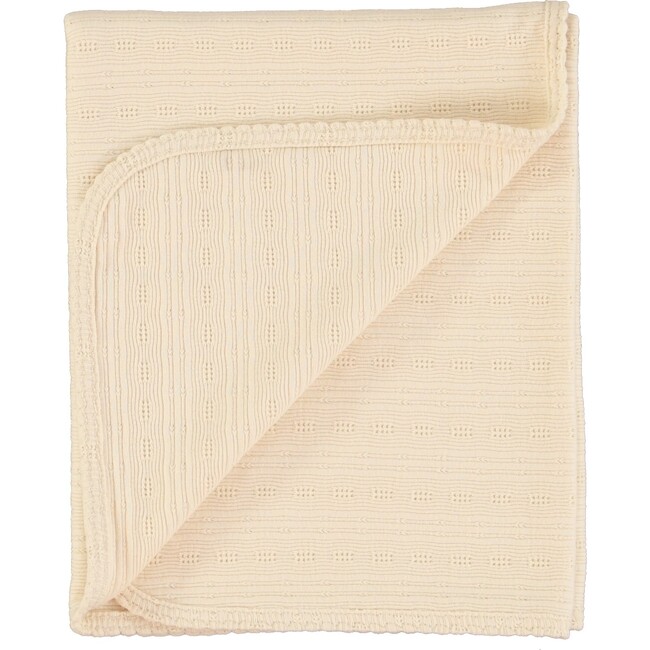Bebe Blanket, Natural - Blankets - 2