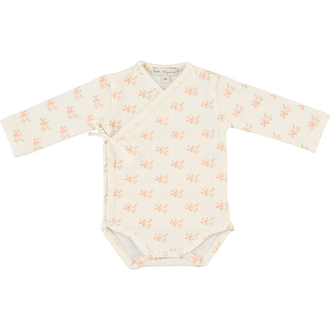 Aurele Wrap Onesie, Floral