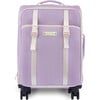 Kids Travel Suitcase 4 Wheel, Faded Lavender - Luggage - 1 - thumbnail