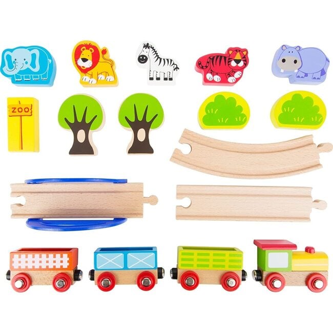 Wooden Toy Train - My Zoo - Transportation - 2