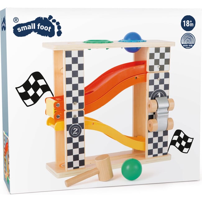 Rally Hammering Marble Run - Developmental Toys - 4