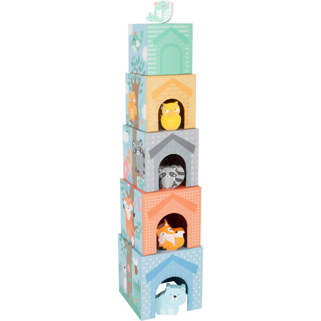 Pastel Animals Stacking Tower - Stackers - 6