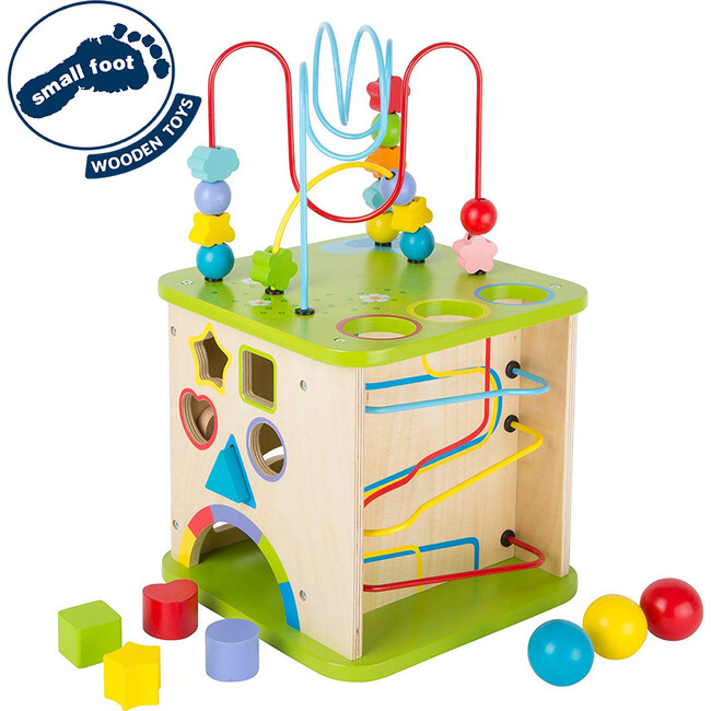 Activity Center with Marble Run