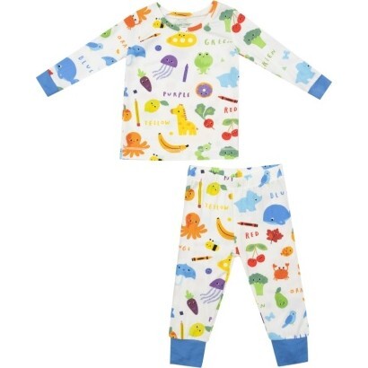 Learning Colors L/S Loungewear Set, Multi