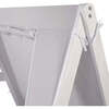 Kid's Tent Twin Floor Bed, White Frame/Grey Tent - Beds - 6