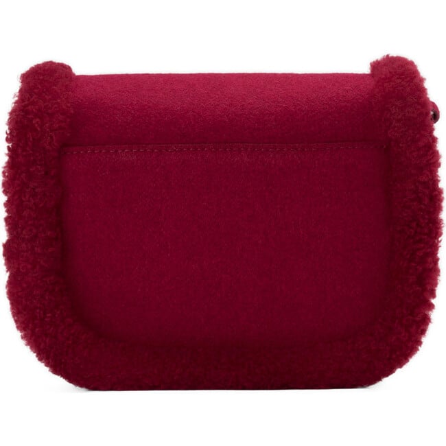 Shae Wool Long Belt Purse, Burgundy - Bags - 2