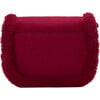 Shae Wool Long Belt Purse, Burgundy - Bags - 2