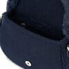 Shae Wool Long Belt Purse, Navy - Bags - 4