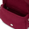 Shae Wool Long Belt Purse, Burgundy - Bags - 4