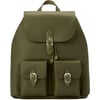 Jamie Buckle Closure Adjustable Shoulder Strap Backpack, Khaki - Backpacks - 1 - thumbnail