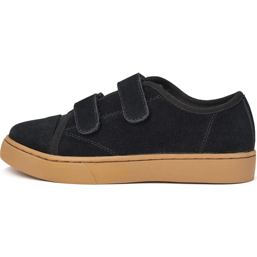 Robby 2.0 Flat Sole Double Strap Sneakers, Black - Sneakers - 1