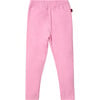 Classic Elastic Waist Legging, Pink - Leggings - 1 - thumbnail