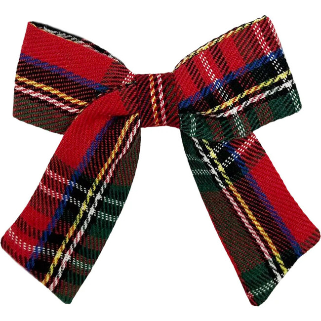 Hair Bow, Scottie Stewart Plaid