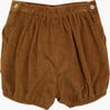 Baby Magpie Corduroy Elastic Waist Bloomer, Camel - Bloomers - 2