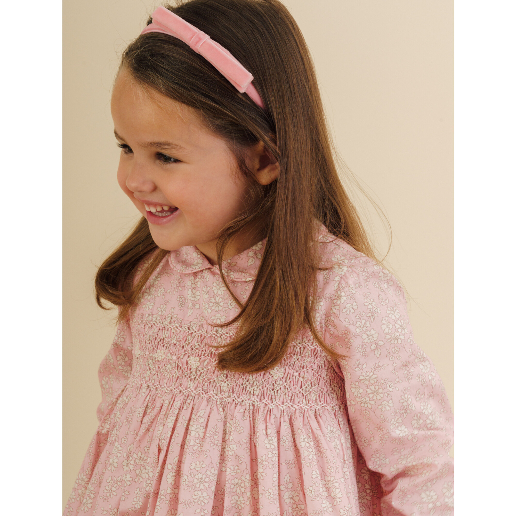 Jujube Liberty Print Peter Pan Collar Short Puff Sleeve