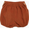 Baby Magpie Corduroy Elastic Waist Bloomer, Toffee - Bloomers - 2