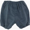 Baby Magpie Corduroy Elastic Waist Bloomer, Midnight Blue - Bloomers - 2