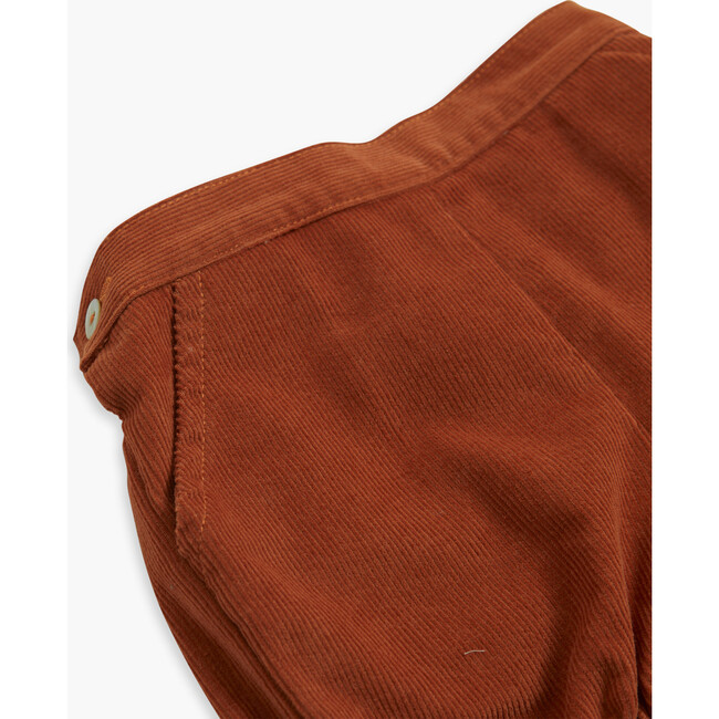 Baby Magpie Corduroy Elastic Waist Bloomer, Toffee - Bloomers - 3