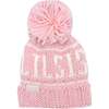 Lil Sis Bobble Hat, Pink - Hats - 1 - thumbnail