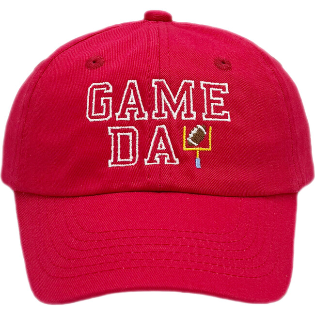 Game Day Baseball Hat, Red