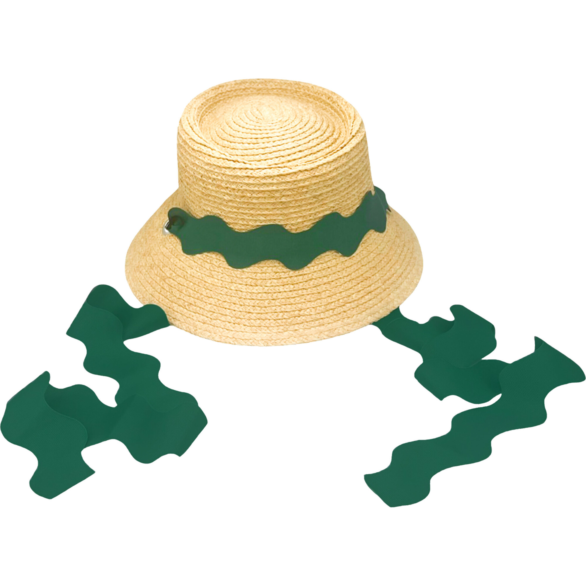 Girl's Harbor Hat, Green - Hats - 1