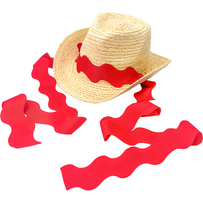 Coastal Cowgirl Hat, Red