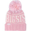 Big Sis Bobble Hat, Pink - Hats - 1 - thumbnail