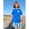 Yin Yang UPF50+ Short Sleeve Tee, Cobalt Blue - T-Shirts - 3