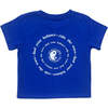Yin Yang UPF50+ Short Sleeve Tee, Cobalt Blue - T-Shirts - 4