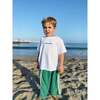Beach Bum Print UPF50+ Short Sleeve Tee, White - T-Shirts - 3 - thumbnail