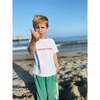 Endless Summer Print UPF50+ Short Sleeve Tee, White - T-Shirts - 3