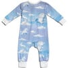 Baby Parker Print Long Sleeve Zippy One-Piece Bodysuit, Dreamy - Onesies - 2