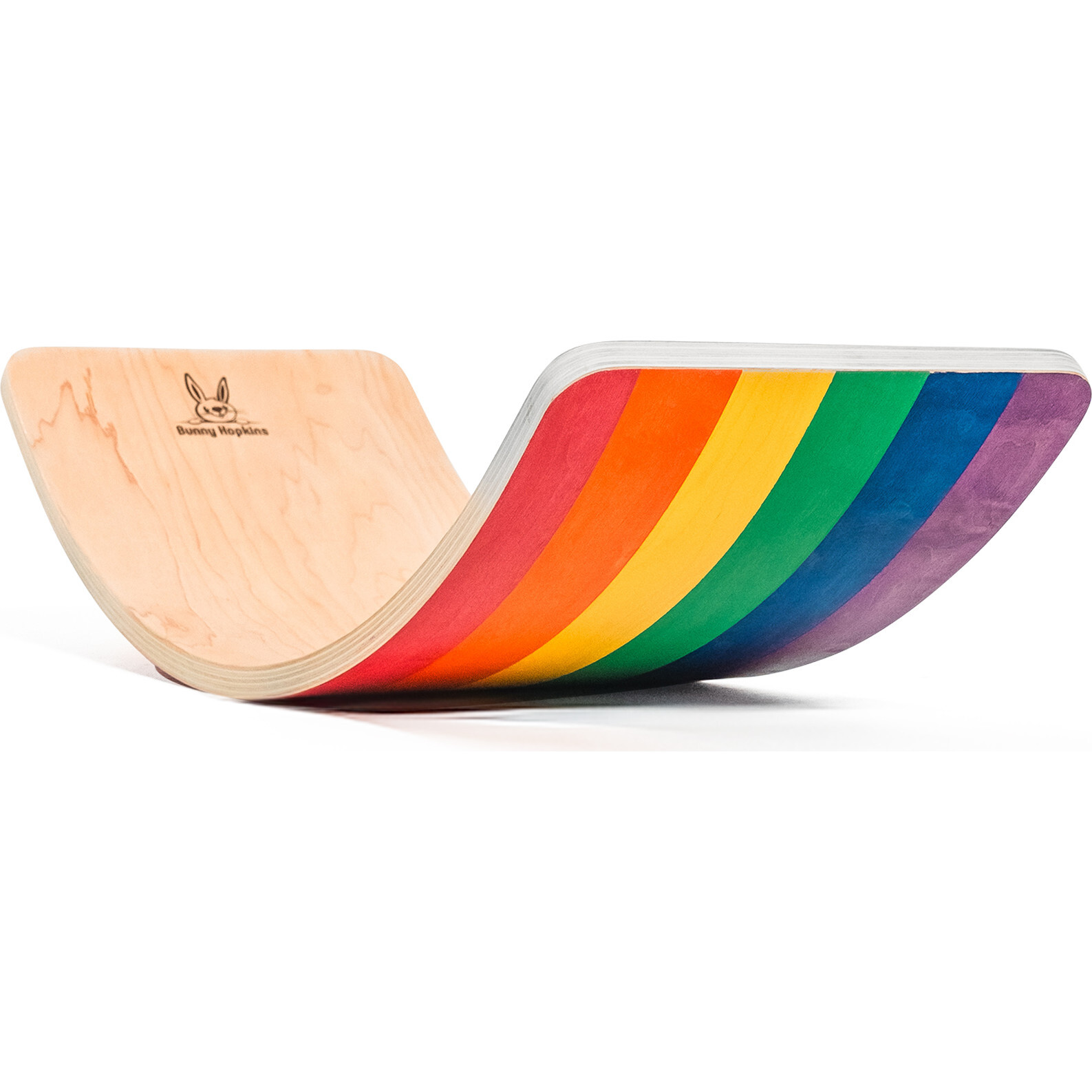 Rainbow Wobble Board, Regular Size - Balance Boards - 1