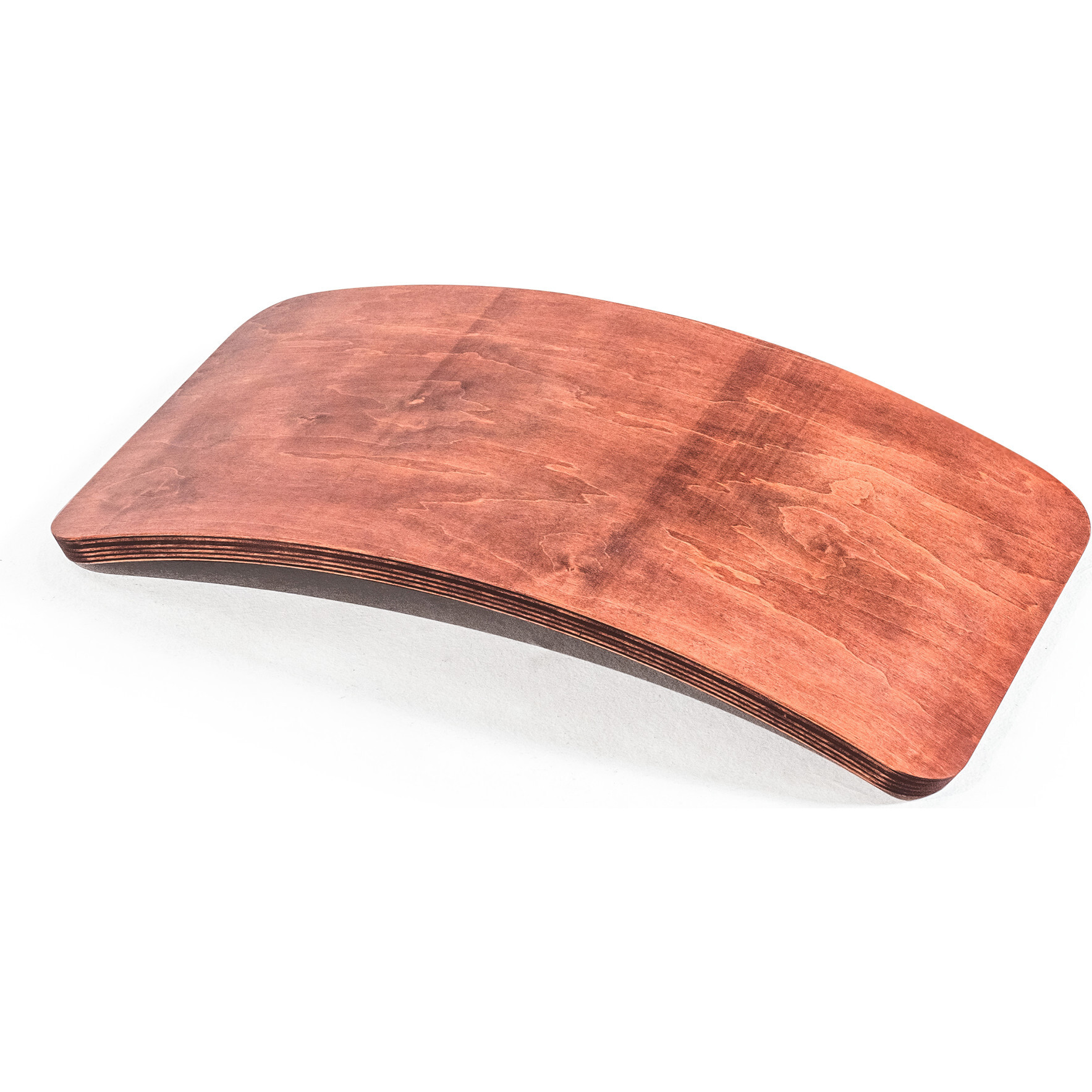 Red Oak Wobble Board, Starter Size - Balance Boards - 1
