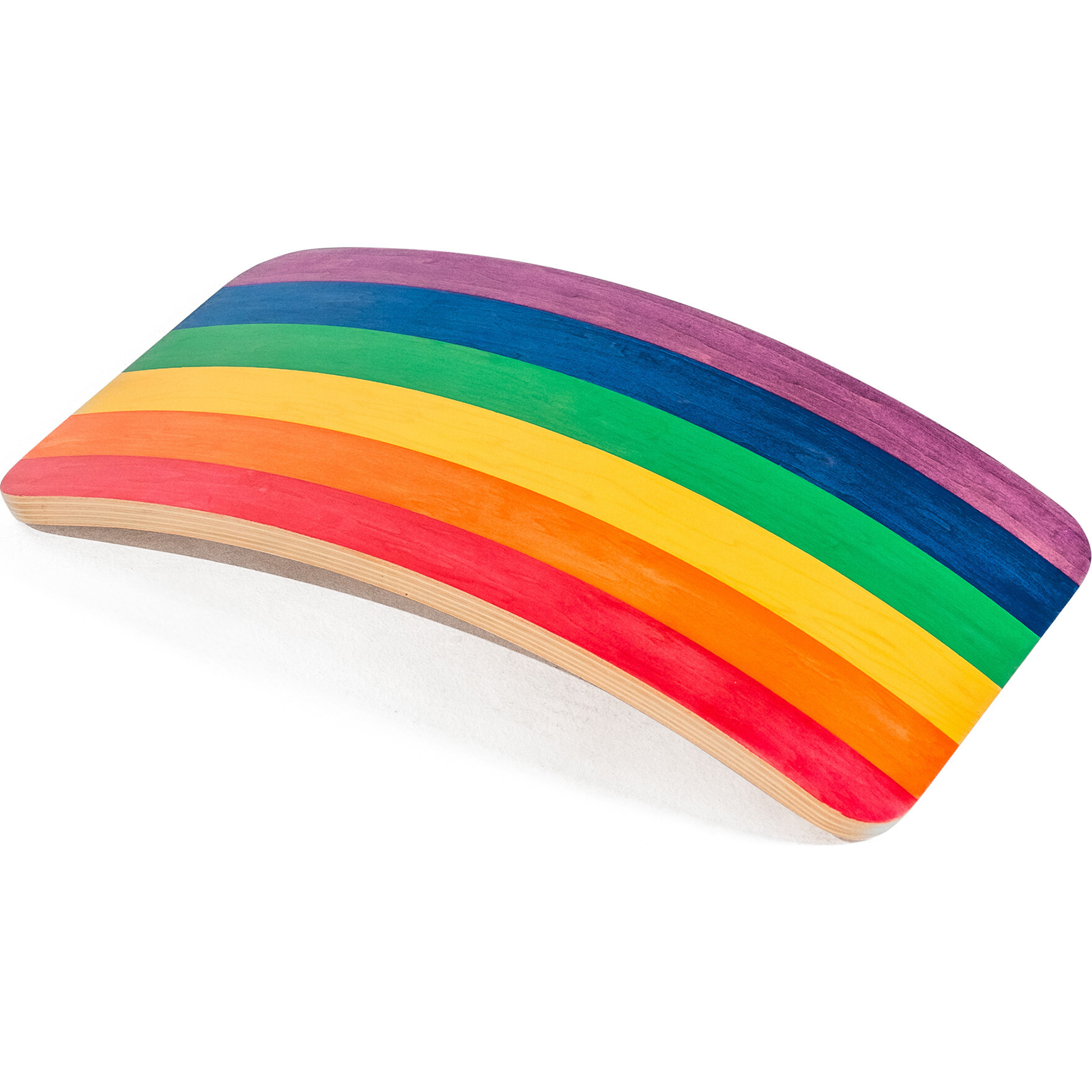 Rainbow Wobble Board, Starter Size - Balance Boards - 1