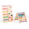 Rainbow Climbing Triangle with Ladder and Rock Wall, Starter Size - Activity Gyms - 1 - thumbnail