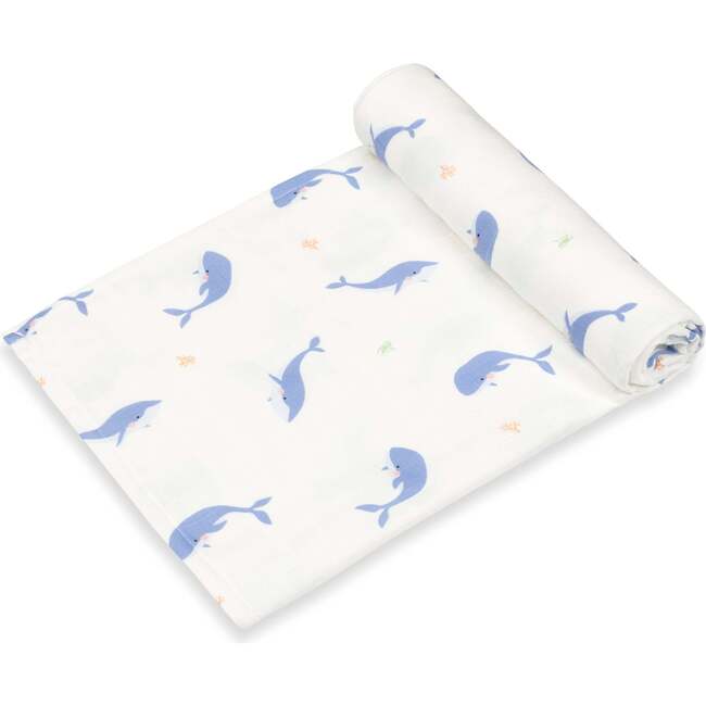 Swaddle Blanket, Whale